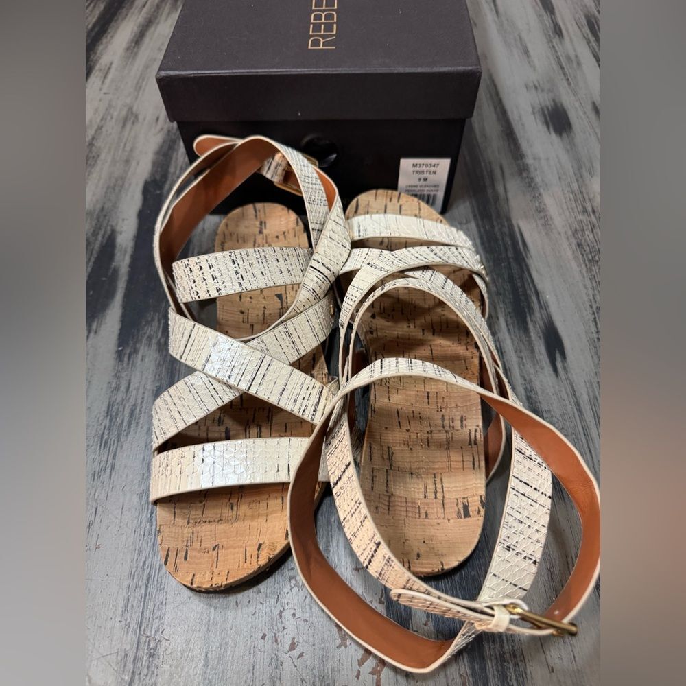 Rebecca Minkoff Women’s Tristen Strappy Wrap Sandals Women’s Size 9 - Picture 4 of 15
